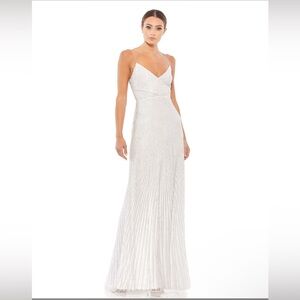 Mac Duggal 10817 Spaghetti Straps Sequin Dress